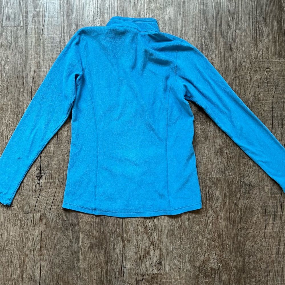 REI Co-Op Blue 1/4 Zip Lightweight Fleece Size S - Picture 5 of 6